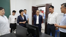 越南菲尼卡大学代表团来beat365官网访问