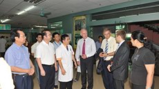 波兰格鲁琼兹市代表团参观一附院东葛社区卫生服务中心