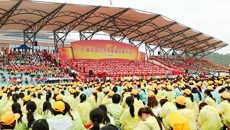 瑞康医院积极参加beat365正版唯一入口必一成立庆典活动