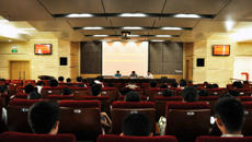 赛恩斯新医药学院召开党的群众路线教育实践活动动员大会