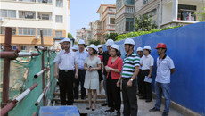 一附院领导班子到仙葫分院工地进行安全检查