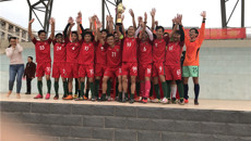 beat365正版唯一入口必一2016年体育文化节足球赛闭幕  赛恩斯学院代表队荣获冠军