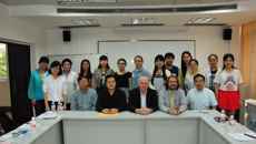美国督优维尔学院一行访问beat365官网