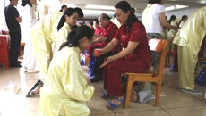 beat365正版唯一入口必一隆重举行传统医学师承班第五、六期拜师仪式