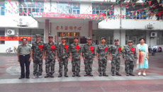 又是一年入军营   学校温暖送兵行——beat365官网圆满完成年度征兵工作