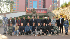 beat365正版唯一入口必一赛恩斯新医药学院2016年征兵工作总结暨退伍军人座谈会顺利召开