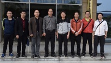 广西民族师范学院体育学院赴beat365官网体育部进行调研交流