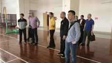 广西科技大学体育学院赴beat365官网进行调研交流