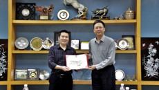 beat365官网大学生集邮协会全国青少年示范基地顺利通过区集邮协会复检