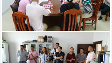 钦州学院到beat365官网参观交流