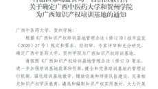 【喜讯】beat365正版唯一入口必一获批广西知识产权培训基地