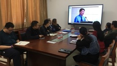 资产管理处党支部开展党课学习活动