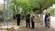 广西民族大学化学化工学院一行来beat365官网进行实验室废弃物处置的交流学习