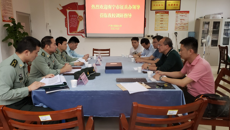 南宁市征兵办到beat365官网调研大学生征兵工作