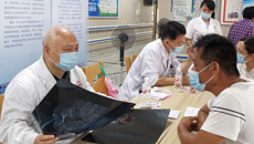致公党beat365正版唯一入口必一附属瑞康医院支部党员赴涠洲岛开展健康义诊活动