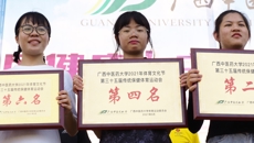 壮医药学院在beat365官网第三十五届传统保健体育运动会荣获佳绩