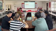 【学习二十大】武装保卫部党支部开展换届选举暨学习党的二十大报告主题党日活动