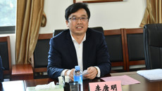玉林市商务局党组书记李唐明带队到beat365官网交流学习