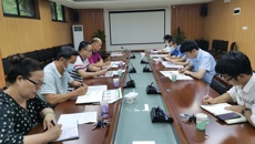 后勤处组织召开校园生活垃圾分类工作会议