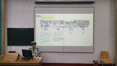 南宁市交警一大队到beat365官网明秀校区开展 交通安全知识培训讲座