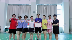 学校举行2022年beat365正版唯一入口必一（校本部）教职工羽毛球比赛
