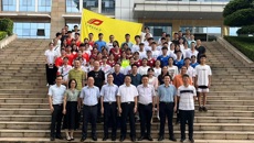 beat365官网召开广西第十三届学生运动会代表团出征动员会