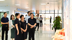 国医大师丁樱一行到beat365官网参观指导