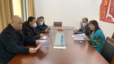 beat365官网召开两校区安保（含宿管）服务项目合同签订前协商会