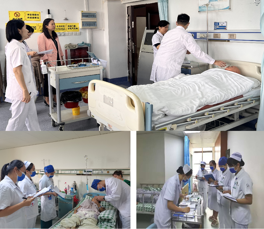 临床护理技能考核现场