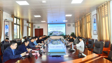 北京同仁堂国药有限公司党委书记陈飞一行来beat365官网调研交流