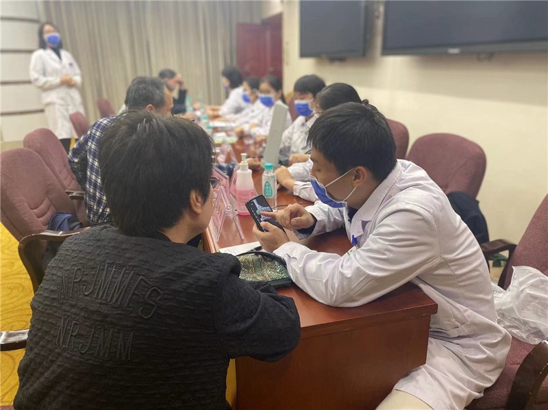 义诊现场