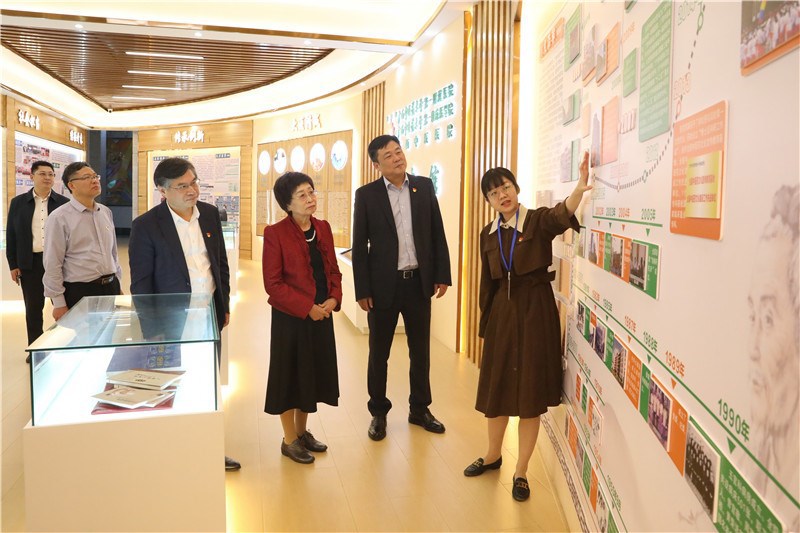 参观院史馆