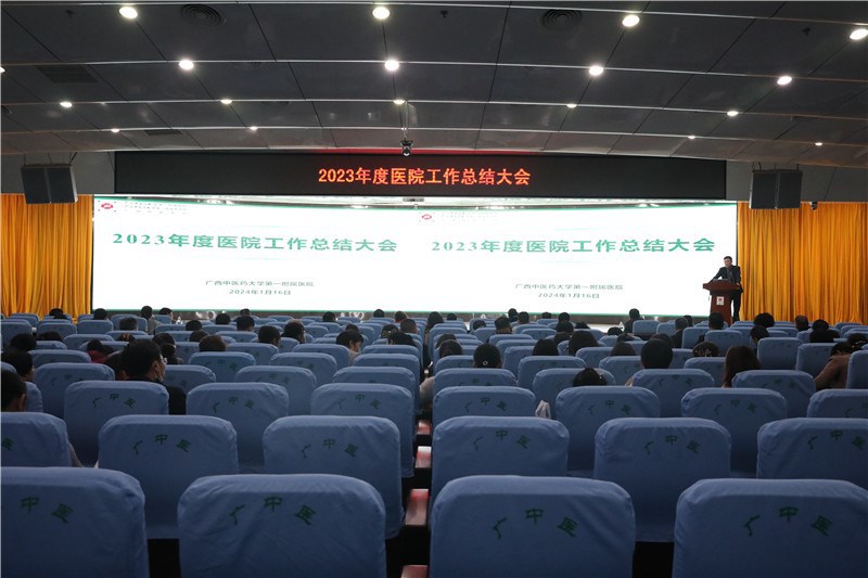 党委书记桂雄斌作总结发言