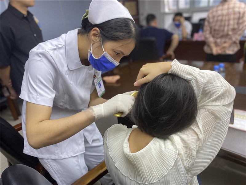 职工现场体验中医外治