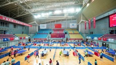 beat365官网参加全国中医药院校第七届教职工乒乓球比赛