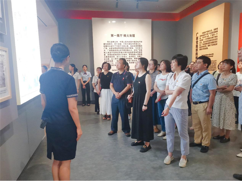 参观广西展览馆