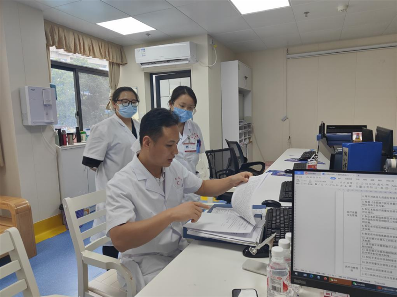 舒发明主治医师现场质控