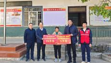 学校领导带队到定点帮扶村开展工作调研和春节前走访慰问活动