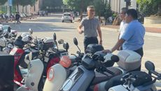 赛院领导带队推进电动自行车停车位安全管理工作