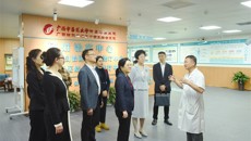 重庆市中医院领导一行到附属瑞康医院调研交流