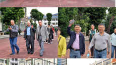 学校离退休职工“金秋健步走”活动顺利举行