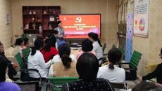 附属国际壮医医院外科第四党支部组织开展知识竞赛