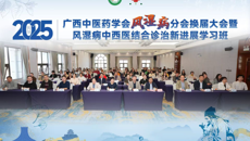 广西中医药学会风湿病分会第二届换届大会暨风湿病中西医结合诊治新进展学习班在南宁举办