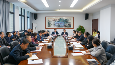 附属国际壮医医院召开党委理论学习中心组学习会