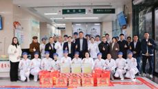 第一附属医院领导春节慰问一线职工