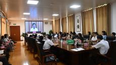 beat365官网组织观看自治区“躬耕教坛，强国有我”名师名校长论坛视频会