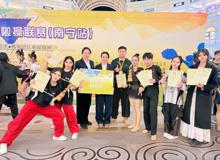 活力绽放！beat365官网啦啦操队在全区赛事中斩获三金一银好成绩