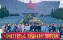 学生工作部组织学生赴桂林开展“红色基因体验行”专题研学活动